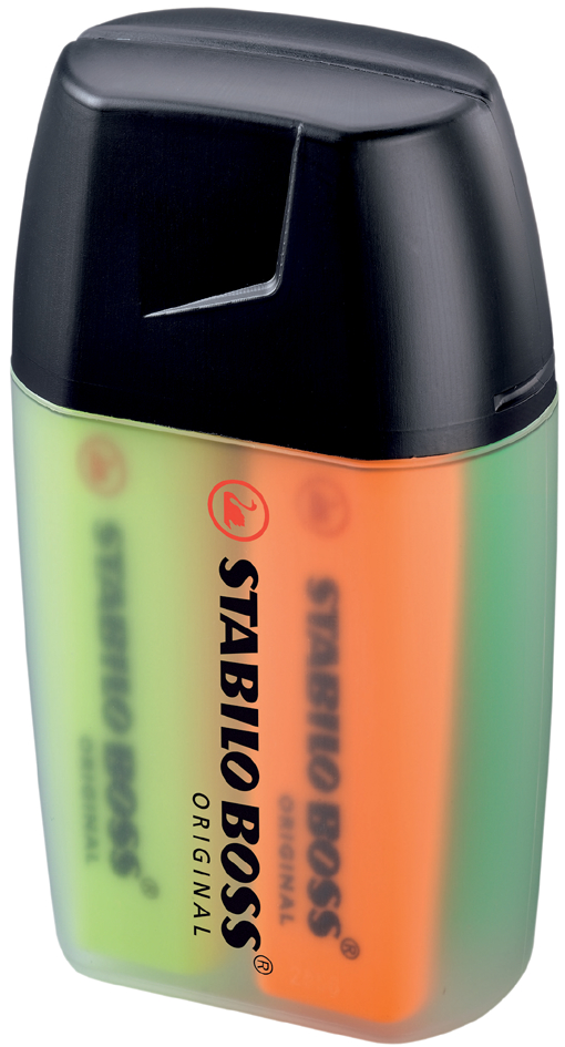 STABILO Surligneur BOSS ORIGINAL, boîte BIG BOSS de 4