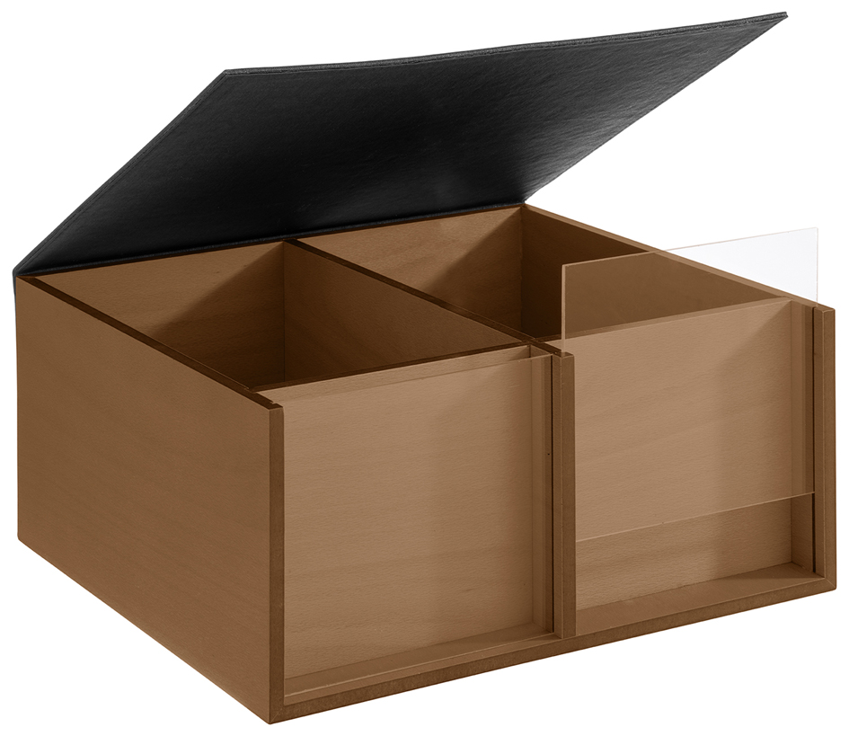 APS Boîte pour buffet TOAST BOX, 360 x 335 x 175 mm, chêne