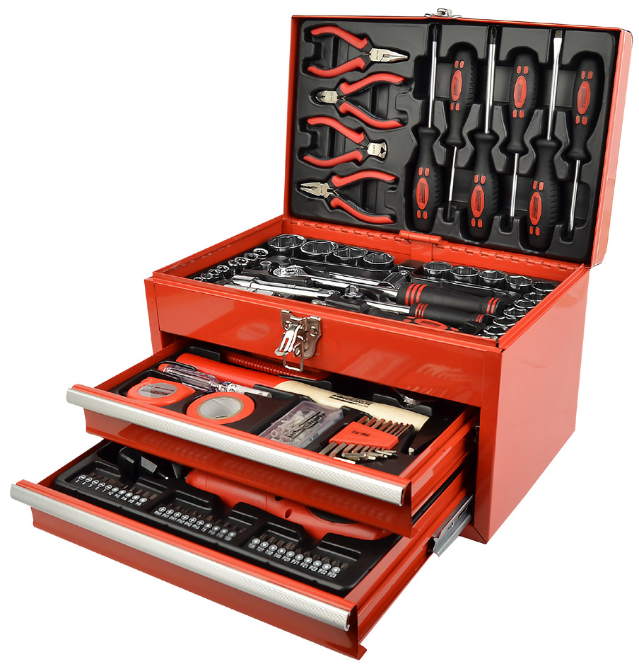 Jeu d'outils, caisse à outils