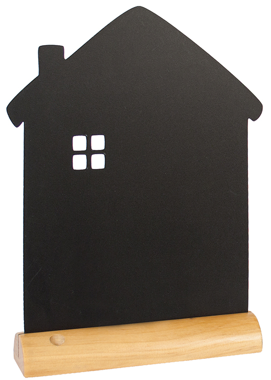 Securit Ardoise de table SILHOUETTE 'Maison'