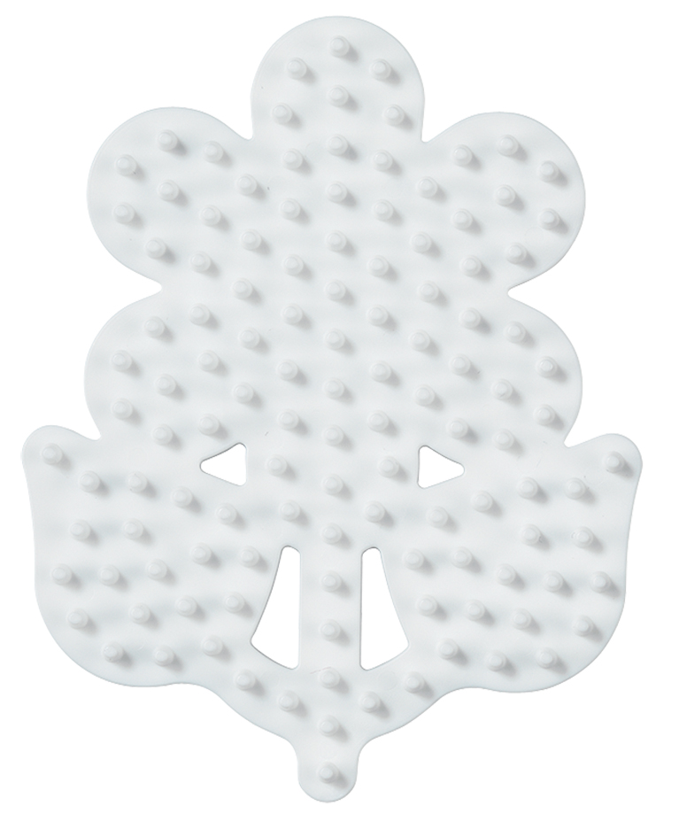 Hama Plaque pour perles 'petite fleur', blanc