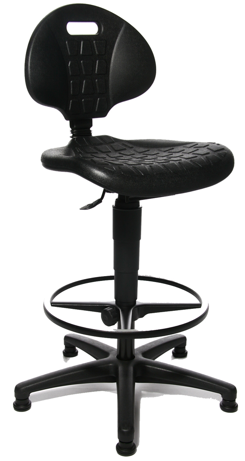 Topstar Fauteuil de travail 'TEC 20 Counter', noir
