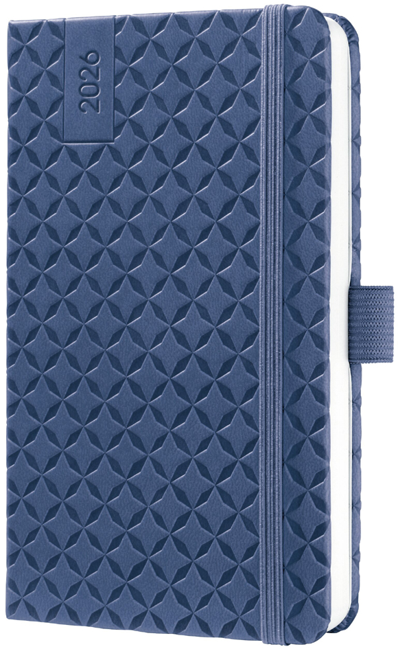 sigel Agenda de poche Jolie Flair 2026, A6, bleu indigo