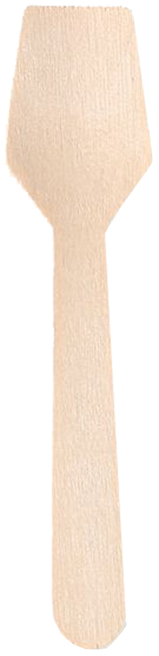 NATURE Star Cuiller à glace en bois, 96 mm, naturel