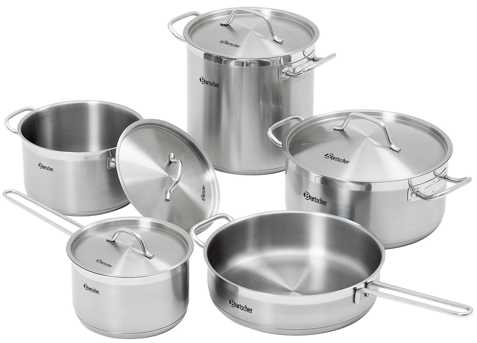 Esmeyer Bartscher Kit casseroles CÉSAR, 9 pièces