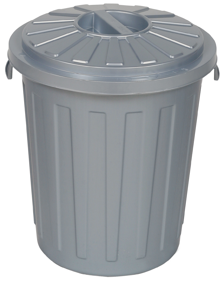 Poubelle Maxi-Tonne "mats", argent