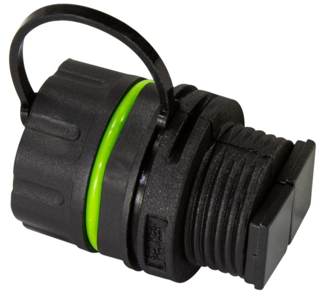 Coupleur à fibre optique avec bouchon de protection