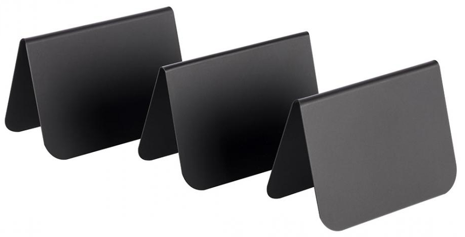 Présentoirs de table à craie, incliné