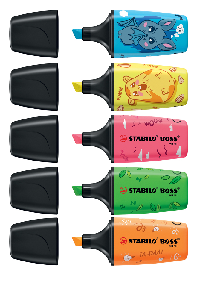Présentoirs mini surligneurs