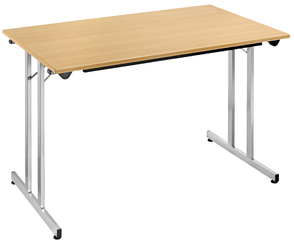Visuel de référence: Table à pieds pliants, hêtre