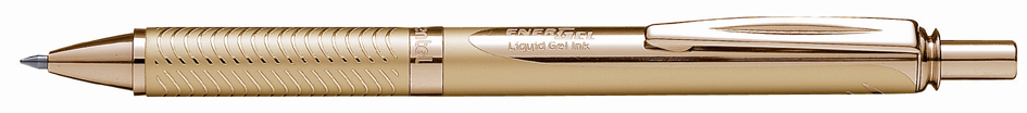 Roller encre gel EnerGel Liquid Plus BL407, or