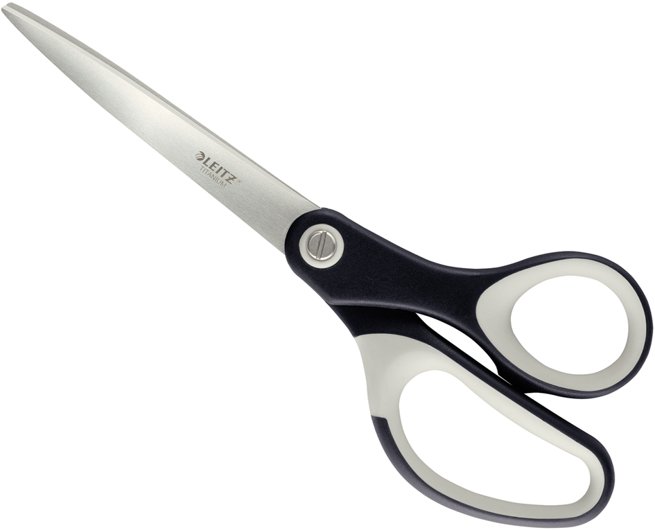 LEITZ Ciseaux Titan, pointu, Longueur: 205 mm, noir