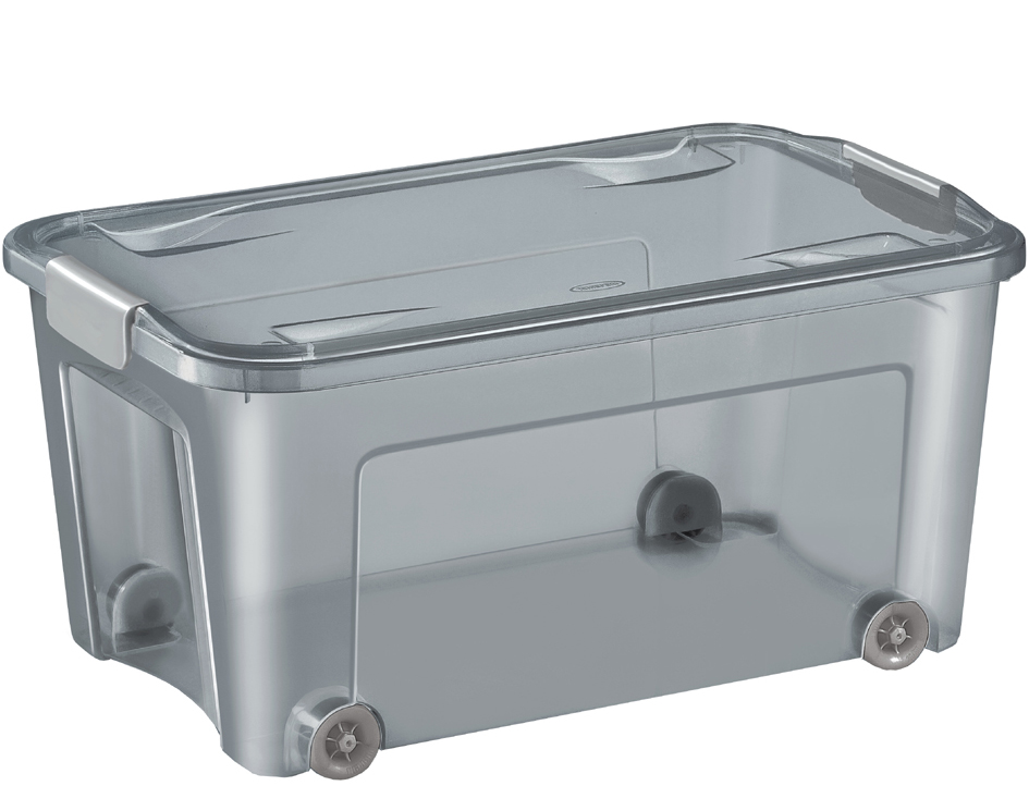 CEP Boîte de rangement SHADOW, avec roues, 43 litres