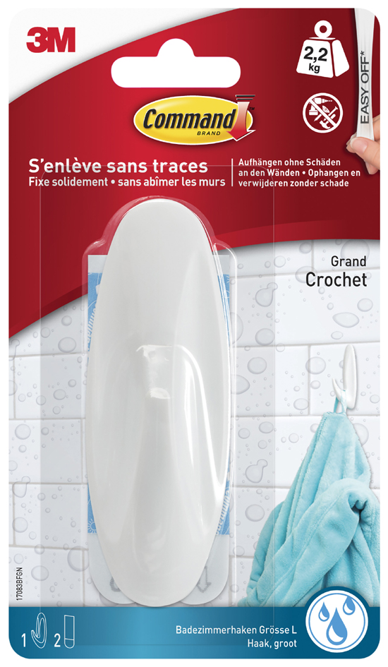 Crochets en plastique