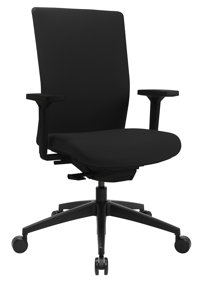 Topstar Chaise de bureau 'Sitness Airwork G', noir/noir