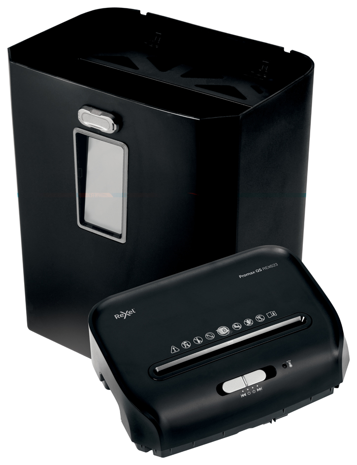 Destructeur de documents ProMax QS REX623, ouvert