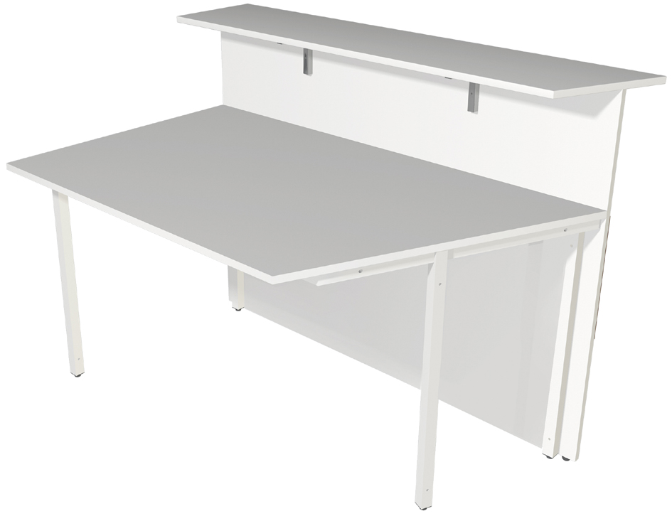 kerkmann Comptoir de base Atlantis 3, blanc/graphite