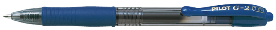 PILOT Recharge pour stylo encre gel BLS-G2-10, bleu