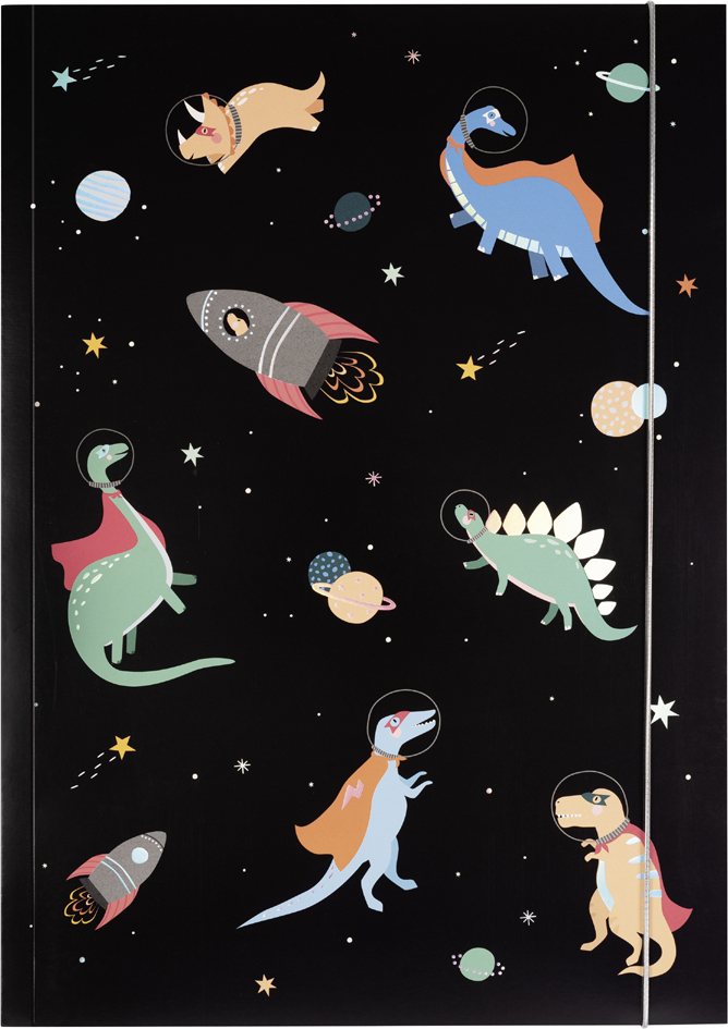 folia Carton à dessin HOTFOIL 'Space Dinos'