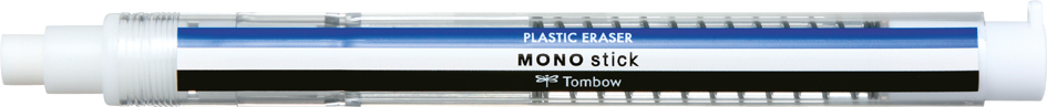 Tombow Stylo-gomme 'MONO Stick', bleu/blanc/noir