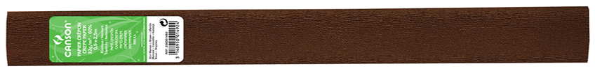 CANSON Rouleau de papier crépon, 32 g/m2, marron (30)