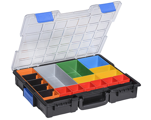 Boîtes pour petites pièces, plastique