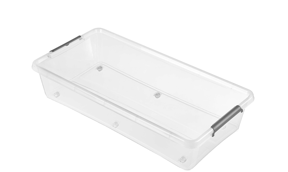 keeeper Boîte de rangement à clips Lars, à roulettes, 40 L