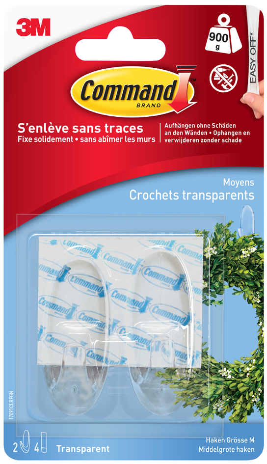 Crochets en plastique