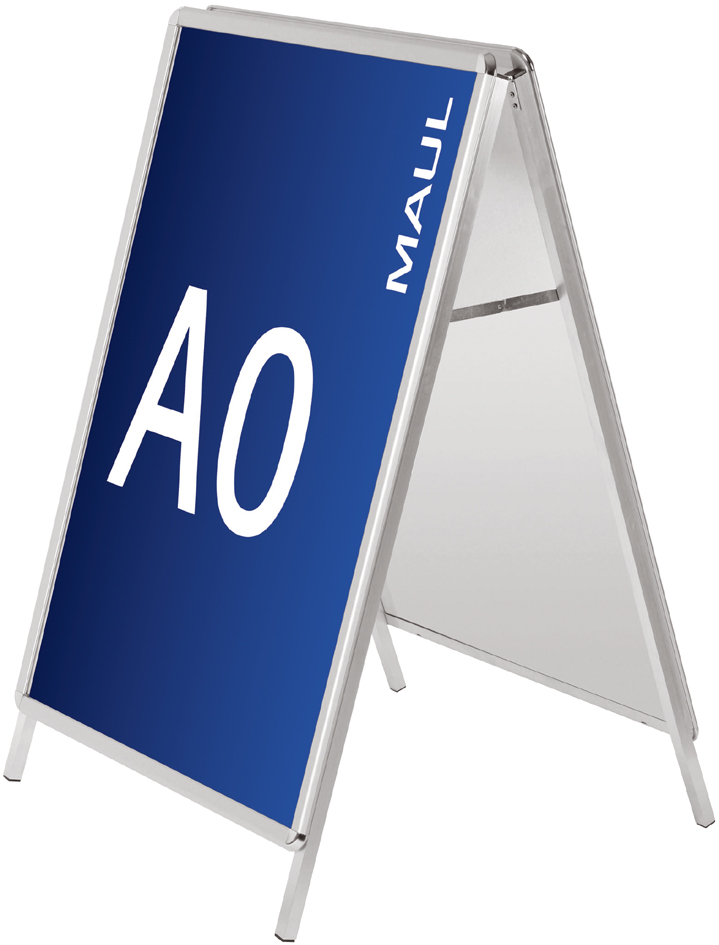 MAUL Porte-affiches, A0-825 X 1.173 mm, 2 cadres rabattables