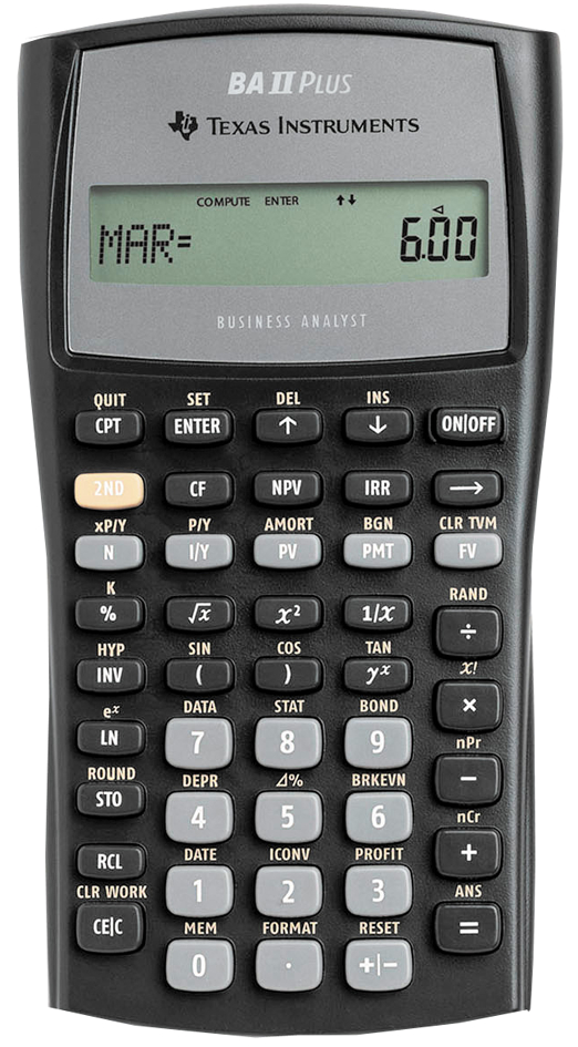 Calculatrices financières