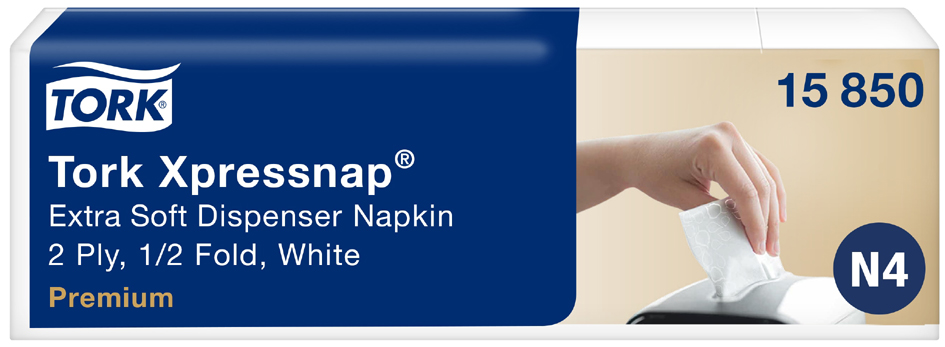 Xpressnap Serviette, blanc