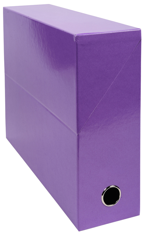 EXACOMPTA Boîte transfert Iderama, 90 mm, violet