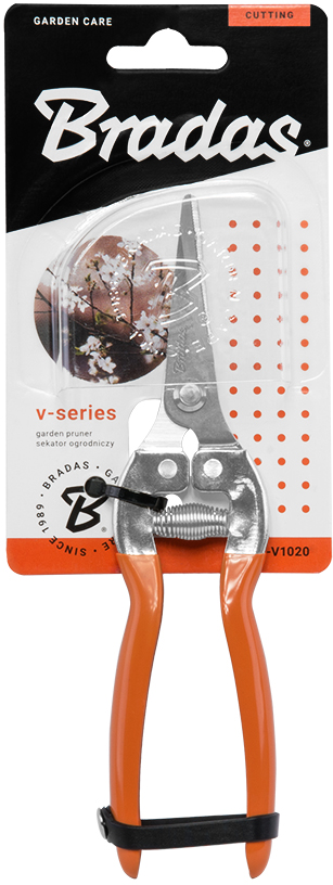 Sécateur bypass V-SERIES, carte blister