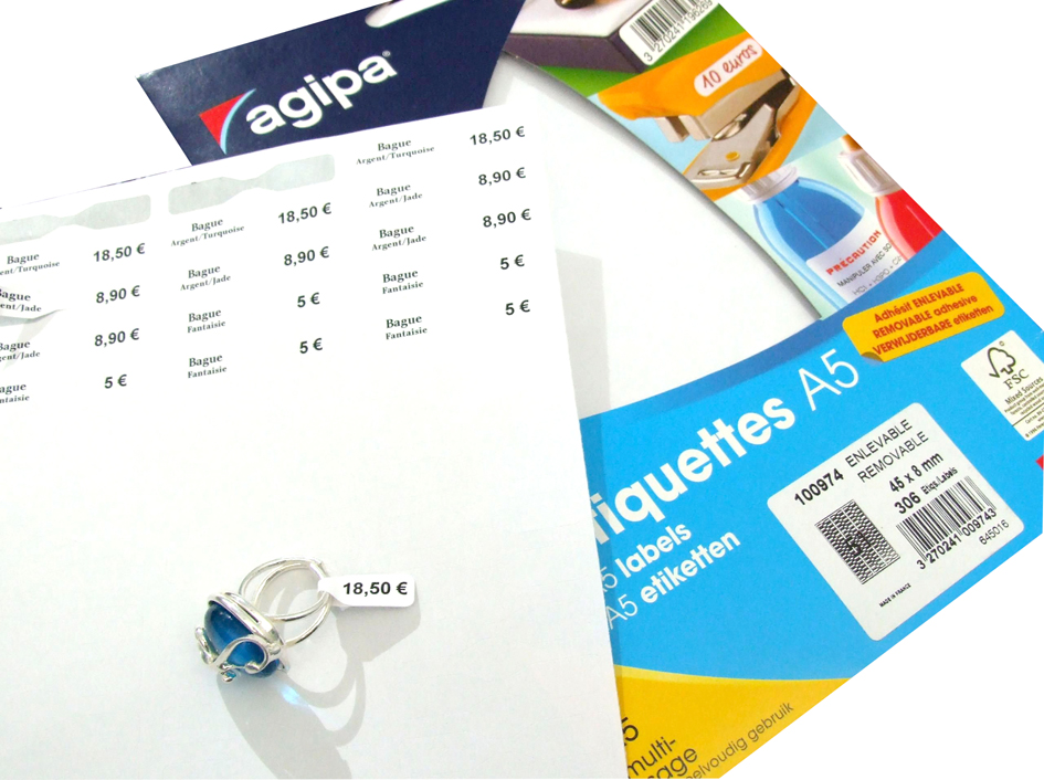 Etiquettes & Etiquettes bijoutier