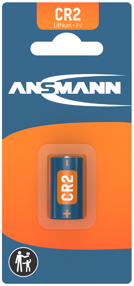 ANSMANN Pile pour appareil-photo lithium 'CR2', 3 volt,