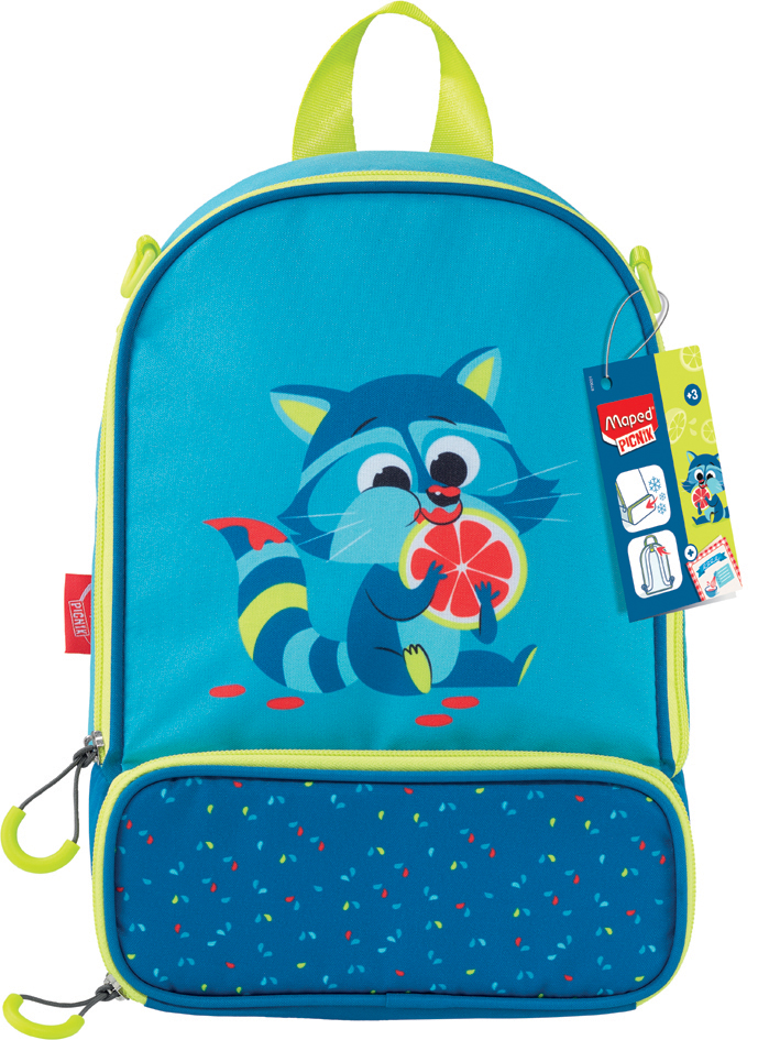 Maped PICNIK Sac à dos pour enfant MINIZ RATON LAVEUR, bleu