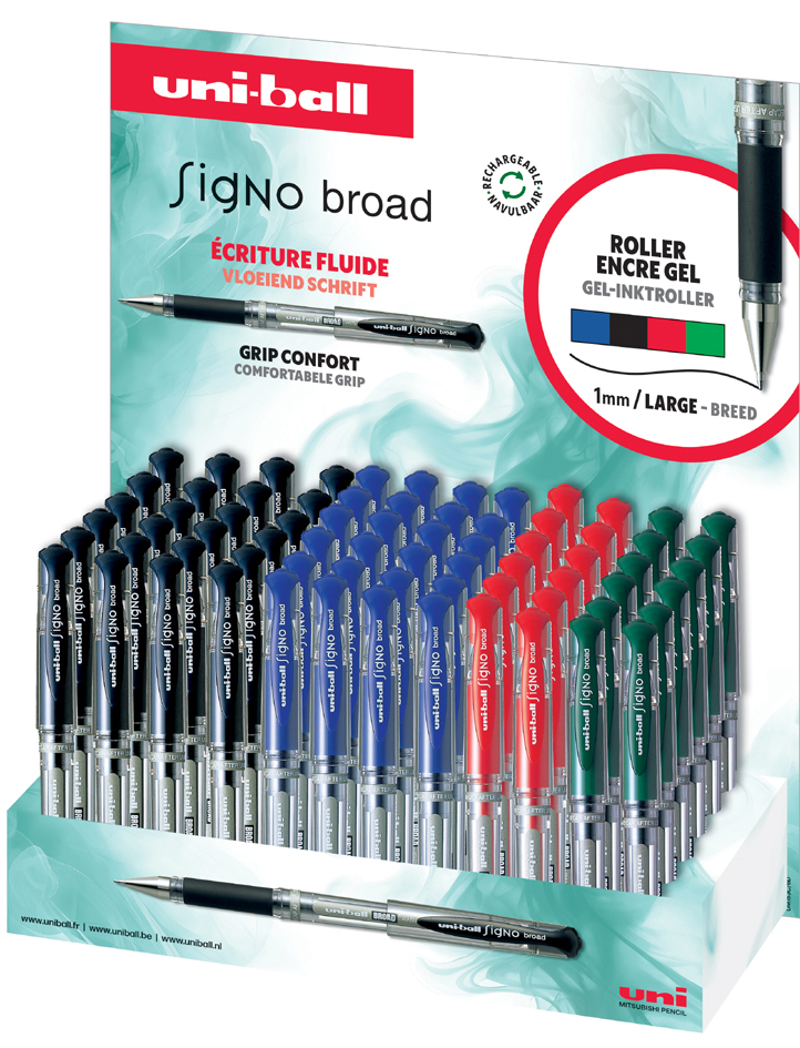 Présentoirs - Stylos roller encre gel