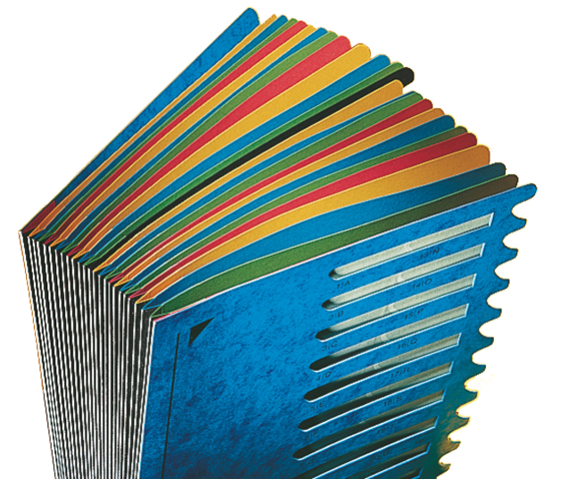Trieur Deskorganizer Color, dos extensible