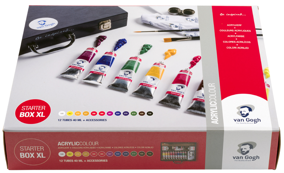 Van Gogh Kit d'acrylique XL, emballage