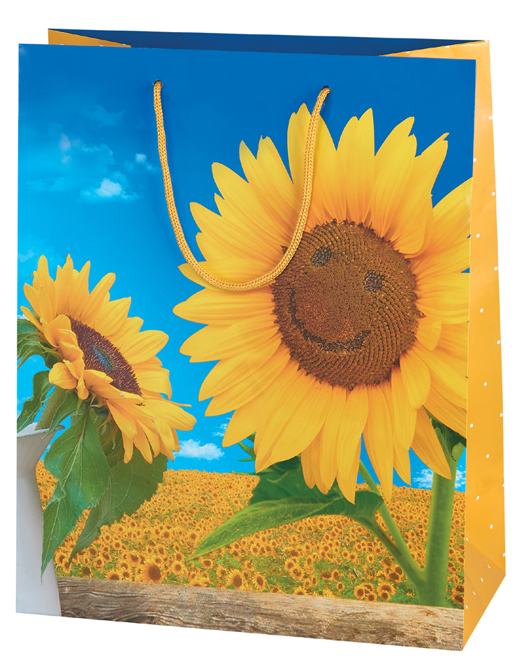 SUSY CARD Sac cadeau 'Sunflower Smile'
