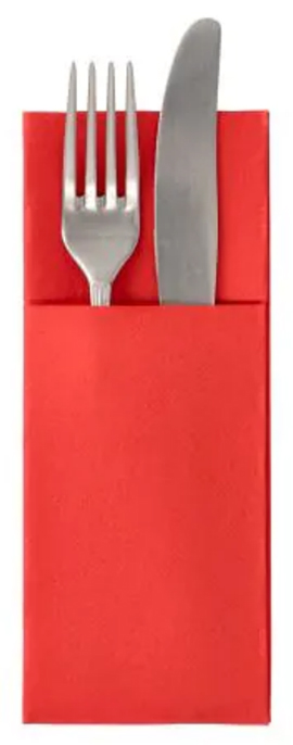 Serviette pochette "ROYAL Collection", rouge