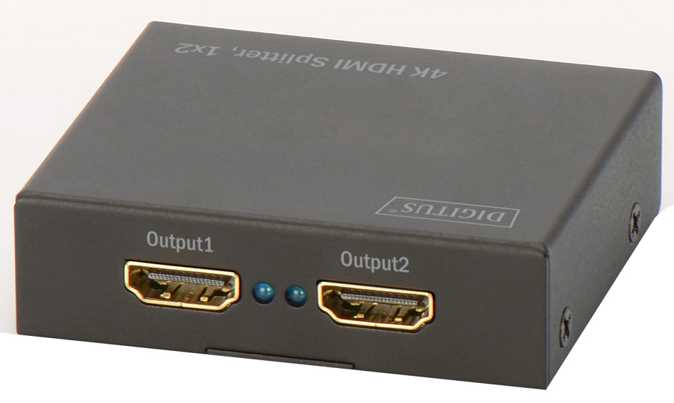 Répartiteur 4K HDMI 1x2, face arrière