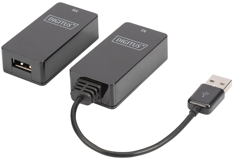 DIGITUS Kit extender USB 1.1, unité d'envoi et de reception