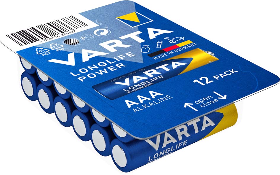 VARTA Pile alcaline Longlife Power BIG BOX, AAA