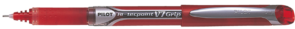 Visuel de référence: Stylo roller à encre Hi-Techpoint Grip V7, rouge
