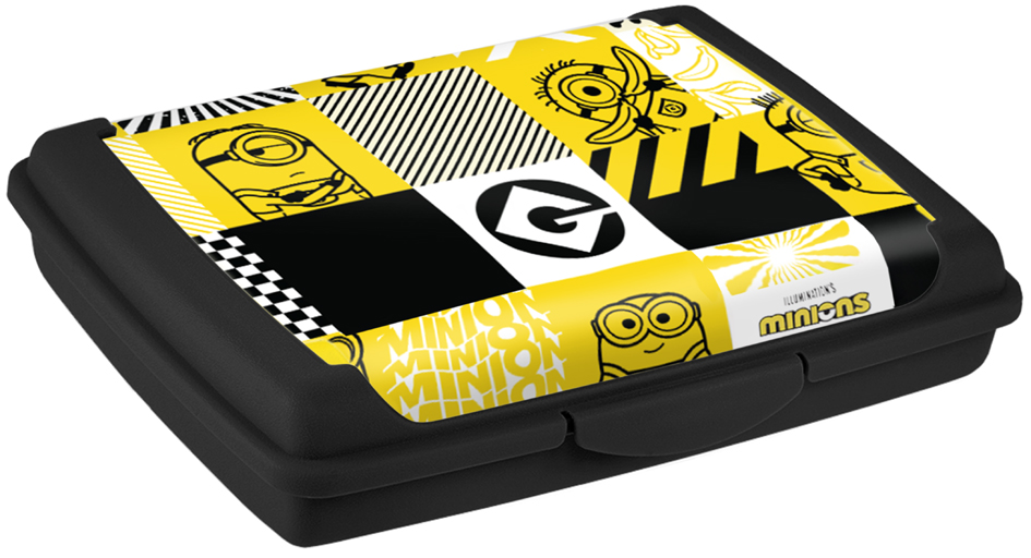 minions mosaic, noir