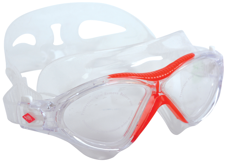 SCHILDKRÖT Lunettes de natation Junior 'Bali', rouge