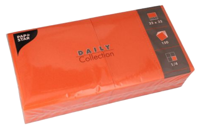 Serviettes, orange