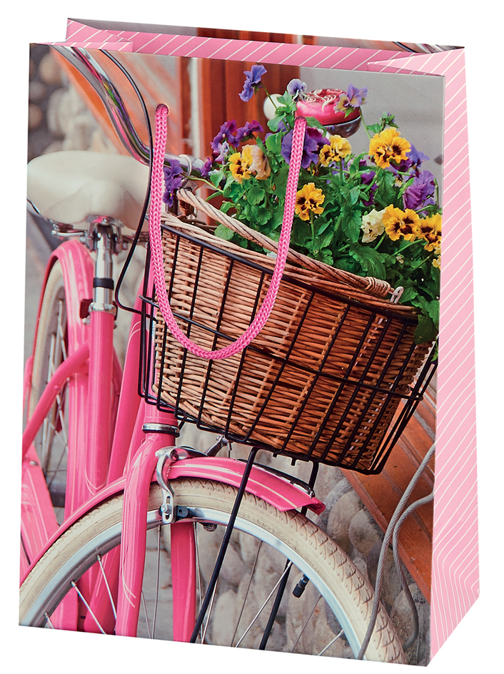 SUSY CARD Sac cadeau 'Bicycle'