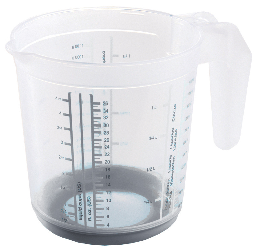 keeeper Broc gradué 'massimo', 0,5 litre blanc/nordic-grey